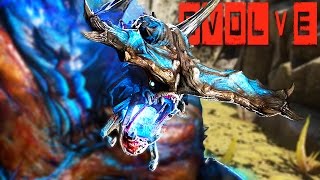 Evolve  BEST IN GAME MONSTER SLAUGHTERS EVERYONE  Evolve Stage 2 Gameplay [upl. by Bolling]