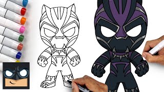 How To Draw Shuri  Black Panther 2 [upl. by Aitsirk]