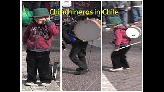 Chinchineros at Plaza De Armas in Santiago Chile [upl. by Mickie]