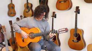 Melchor Rodriguez Flamenco  fantastic flamenco guitar in the style of a Josse Ramirez Flamenca [upl. by Donaldson935]