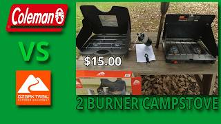 Which Camp Stove Wins Ozark Trail 2 Burner vs Coleman Showdown [upl. by Tildy]