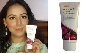 सूखी त्वचा के लिए सबसे अच्छी फैयनैस की्म  assure complete fairness cream for dry skin [upl. by Amiel]