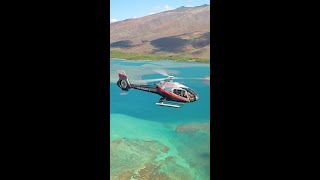 Above the Molokai Fishponds  Maverick Helicopters [upl. by Llewop]