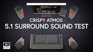 Crispy 51 Atmos Surround Sound Audio Test DD [upl. by Terrence]