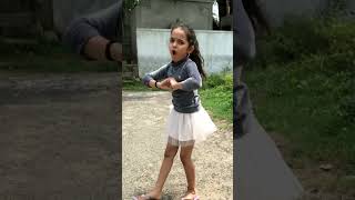 Golden Sparrow steps 🙈💃 akshara supersinger aksharalakshmi shortsviral [upl. by Ahsetel]