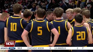 DIV III Boys Hoops OttawaGlandorfs State Semifinal Comeback Falls Short Versus Harvest Prep [upl. by Sonia]