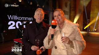 Willkommen 2024  ZDF HD  Berlin 01 JANUARY 2024  part 2 [upl. by Ardnac]