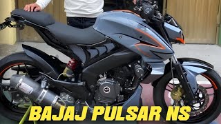 2023 New pulsar ns 160 modified [upl. by Darrej]