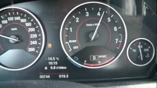 BMW 335i F30 acceleration and review  Automotonewscz [upl. by Yodlem]