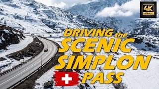 4K EUROTRIP IN THE SWISS ALPS in the famous passage SIMPLON [upl. by Mellen]