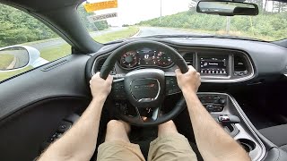 2022 Dodge Challenger SXT POV Drive Impressions and ASMR [upl. by Nosnirb824]