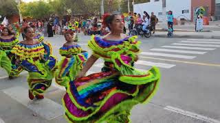 Desfile Lectura del Bando Puerto Colombia 2024 [upl. by Hsetih]