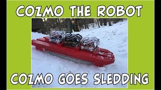 Cozmo the Robot Adventurer  Cozmo Goes Sledding  Episode 73  cozmoments [upl. by Yren]