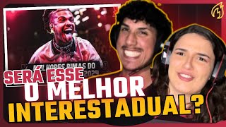 MELHORES RIMAS INTERESTADUAL 2024💥  GUZERA REACT 🔥 [upl. by Eanod]