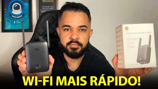 Review e teste do Repetidor de Sinal WIFI XIAOMI AC1200 MI  Como Configurar [upl. by Skolnik]