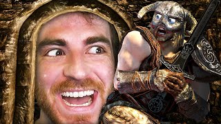 Skyrim but if I look at ANY character I have to kill them [upl. by Corey]