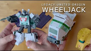 Transformers Legacy United Origin Wheeljack Unboxing [upl. by Eldnar]