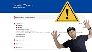 ERROR PlaySation Network NO funciona en PS4 PS5 [upl. by Norihs]