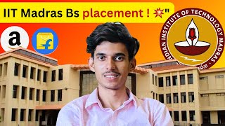 IIT Madras BS Data Science Placements 2024 Official Stats Revealed💰iitmadras iitjee [upl. by Ha252]