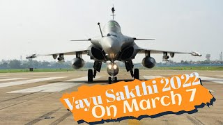 Indias largest aerial exercise Vayu Shakti 2022 on March 7th [upl. by Cleary]