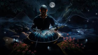 Handpan Sleep Music for Instant Relaxation 🌙 Relieve Stress amp Sleep Peacefully All Night [upl. by Adnaluoy]