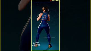 Fortnite Challenge Emote With Chun Li Skin Thicc Tiktok 🍑😍🔥 [upl. by Enrobso]