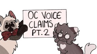 Warrior Cats OC Voice Claims  Part two [upl. by Elyrad]