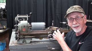 SETTING UP THE ATLAS 618 LATHE 995 tubalcain pt 2 [upl. by Idas954]