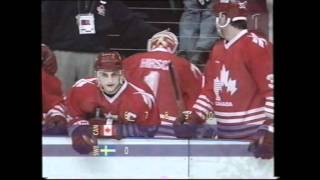 Final Ishockey OS 1994 Kanada  Sverige Straffläggningen [upl. by Carolynne985]