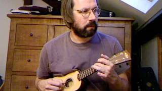 Medieval ukulele Lamento di Tristano et la Rotta Italian 14th century on uke in fifths tuning [upl. by Dabbs640]