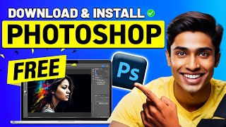 How to Download Adobe Photoshop for FREE on PC amp MAC in 2024 [upl. by Joub]