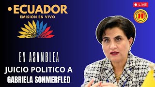 El Juiico politico en contra de Gabriela Sonmerfeld [upl. by Ailegra]