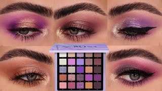 5 LOOKS NORVINA VOL 5 PRO PIGMENT EYESHADOW PALETTE [upl. by Raab]