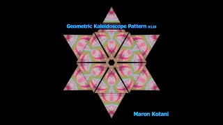 Geometric Kaleidoscope Pattern 0120 [upl. by Enenej]