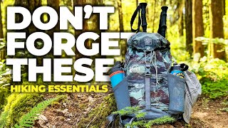 Don’t RISK It 10 ESSENTIALS you can’t FORGET while HIKING [upl. by Piggy]