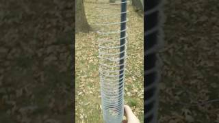 Slinky squirrel deterrent How To Protect Bird feeders [upl. by Patricia434]