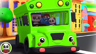 The Wheels On The Bus Nursery Rhyme For Children [upl. by Atinuahs204]