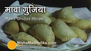 Gujiya Recipe  Mawa Gujiya Recipe  How to make Gujiya [upl. by Asiluj]