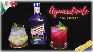 AGUARDIENTE ANTIOQUEÑO  ¡GUAROS  Cocteles colombianos [upl. by Akinak358]