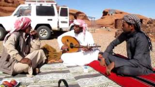 Bedouin Music in Wadi Rum  wwwbadiatourscom [upl. by Isiad]