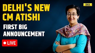 Delhi New CM Live Atishi Press Conference Live I Arvind Kejriwal I Aam Aadmi Party I Delhi CM Live [upl. by Laurette]