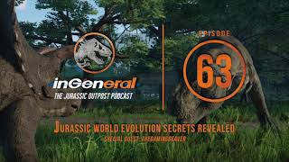 Jurassic World Secrets Revealed wTheGamingBeaver  InGeneral 63  Jurassic Park Podcast [upl. by Ondine850]