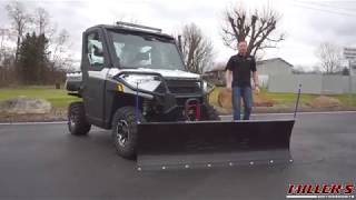 Polaris Ranger XP 1000 NorthStar Blizzard Package King of UTV Plows [upl. by Maryanna]