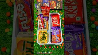 Kit kat cute tiffin lunch box 🍫 chocolate 🍫tiffin tasty snacks snacks tiffinbox tiffin tasty [upl. by Amathist]