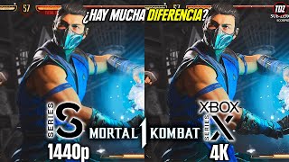 ¡Se ve ESPECTACULAR en SERIES S Mortal Kombat 1 en XBOX SERIES S y X [upl. by Liss994]