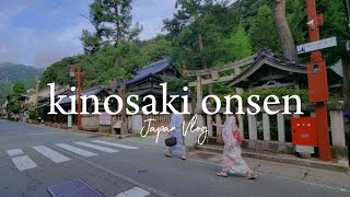 Kinosaki Onsen and Ryokan 브이로그  2 days in Japans Magical Hot Springs Town [upl. by Alekal]