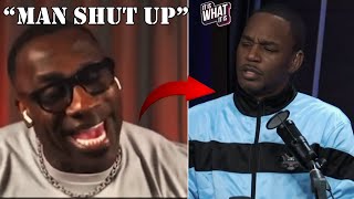 Shannon Sharpe SCREAMS at Camron over quotPausequot Camron Goes NUCLEAR after Shannon Yells quotSHUT UPquot [upl. by Ahsiuq566]