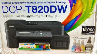 Brother DCP T820DW Printer Review [upl. by Hazeghi443]