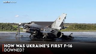 Ukraines First F16 and Top Pilot Lost in Tragic Crash [upl. by Leupold889]