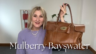 Mulberry Bayswater Bag Review [upl. by Hayarahs]